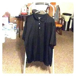 Nice black silk short sleeve shirt